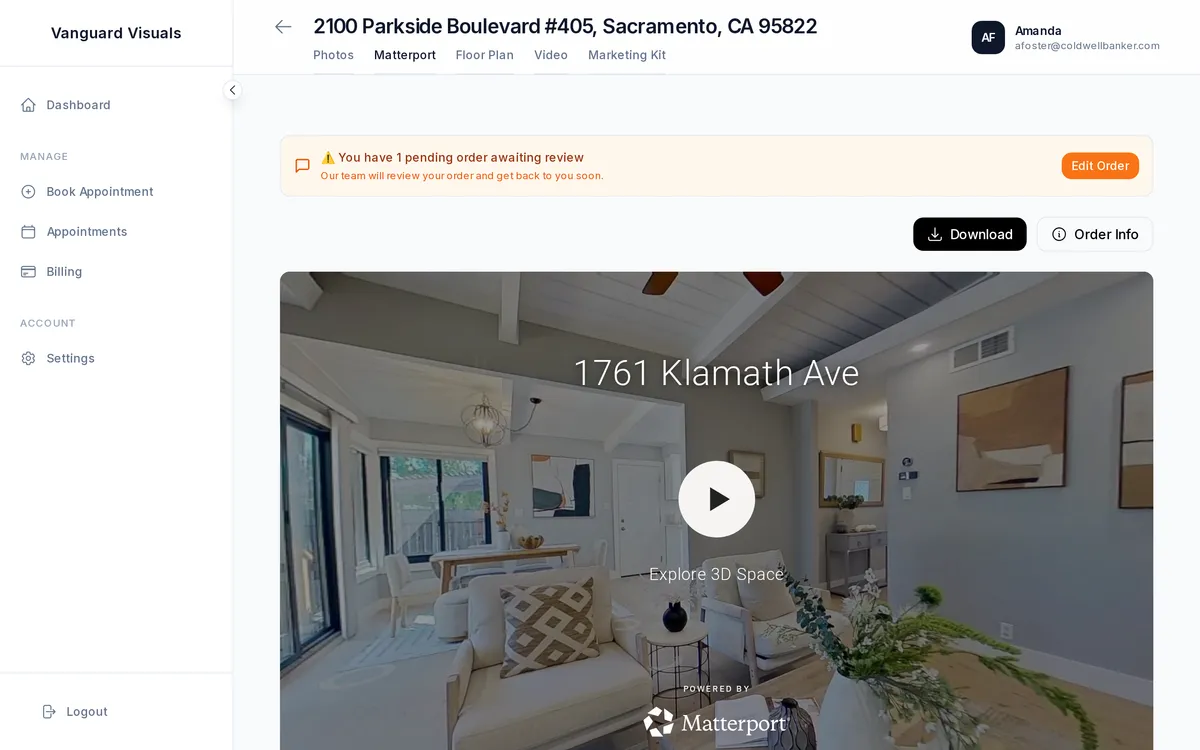 Matterport 3D Tour